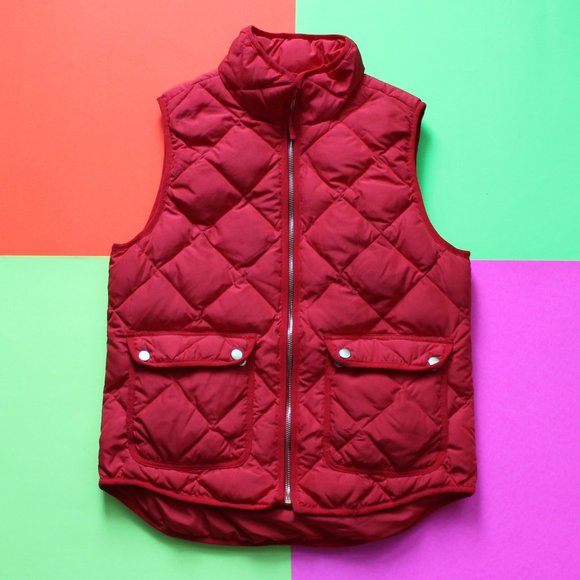 Woolrich Jackets & Blazers - Woolrich Duckdown Womens Red and Gold Vest